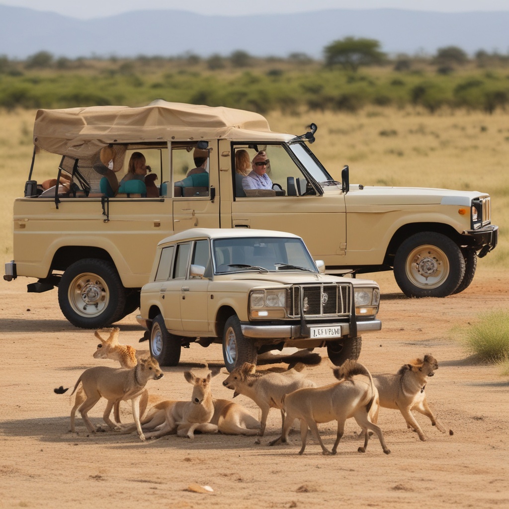 Luxury safari experience on Monday