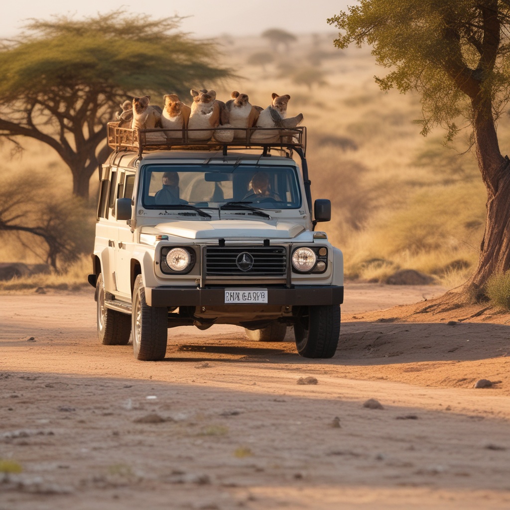 Luxury safari experience on Wednesday